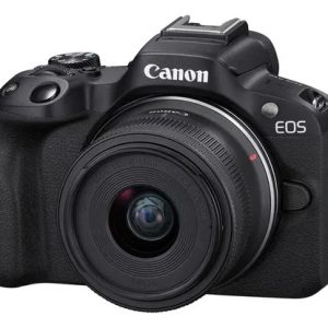 Canon EOS R50 sem espelho cor preto