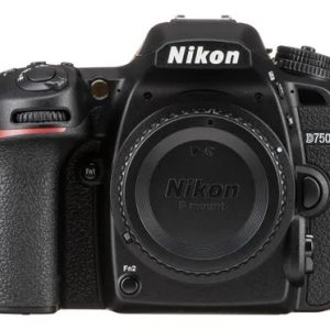 Câmera Fotográfica Nikon D7500 Dslr Apenas Corpo Preta Cor Preto