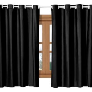 Cortina Blackout Pvc Com Ilhós 2,20 M X 1,30m Altura Quarto
