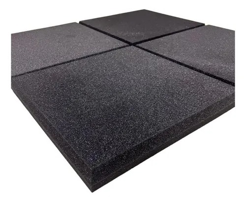 Espuma Acústica 50 X 50 X 5cm Lisa - 4 Placas Anti Chamas