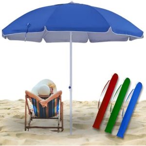 Guarda Sol Gigante 2,40m Uv Praia Piscina Respirável Verão