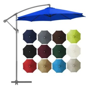 Tampa De Substituição Cobertura Para Ombrelone 3m Sem Base Cor 3m 6varetas Bege Lisa