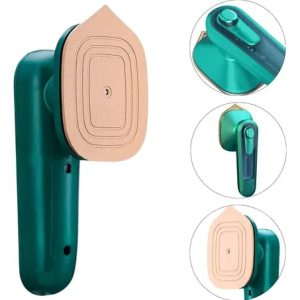 Mini Ferro De Passar Portátil Para Viagem Cabe Mala Roupa Cor