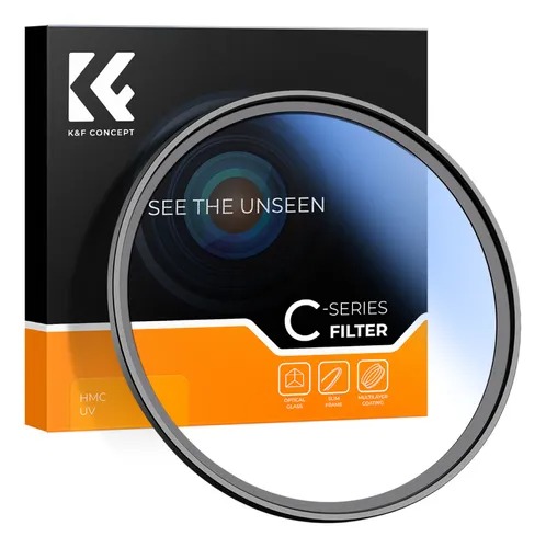 Filtro Uv Hmc K&f Concept 58mm Proteção Objetiva