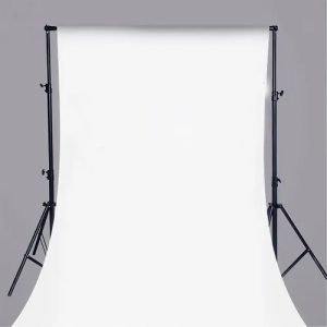 Tecido Fundo Infinito 2,0mx1,5m Estudio Fotografico Chroma Key Pano Cor Branco
