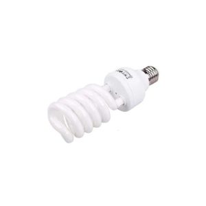 Lâmpada em espiral 45W Temperatura de cor 5500k Daylight Rosca E27