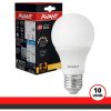 Kit 10 Lampadas Led 15w Bulbo Pera 3000k Branco Quente Avant Cor da luz Branco-quente
