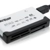Leitor Cartões Multilaser 6 Slots Adaptador 46 Em 1 Ac076