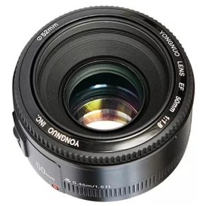 Lente Yongnuo Yn 50mm F/1.8 Para Canon Ef