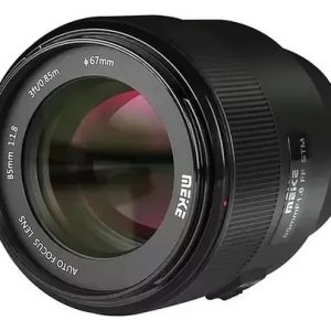 Lente Full Frame Meike 85mm f1.8 Sony E-mount APS-C Foco Automático AF MK-8518FFSTM-E Preto Com Estojo