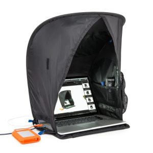 Parasol portátil para notebook e monitores de até 17"