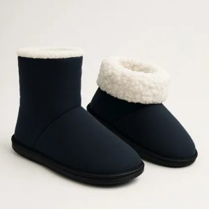 Pantufa Feminina Polar Adulto Antiderrapante Bota Quentinha