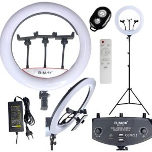 Ringlinght Led Luz Estudio Profissional Grande Tripe 210m