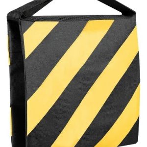 Saco de Contrapeso 24cm para Tripé ou Braço Girafa Estúdio Fotográfico Nylon Reforçado com Zíper Duplo para Enchimento I