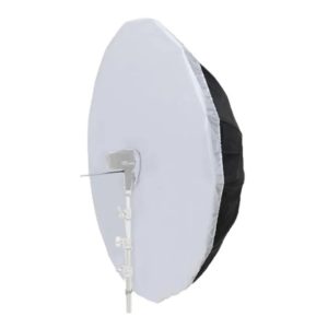 Sombrinha Rebatedora Branca 180cm com Difusor