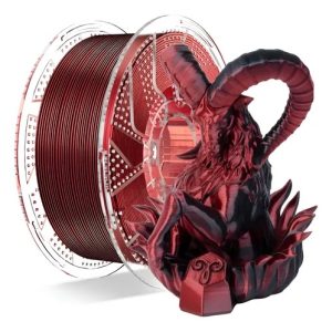 Filamento Pla Impressão 3d Seda Duas Cores 1kg Conjure