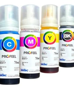 Tinta Ep Profeel E0017 Corantes L3250 L4260 L5190 4x70ml Tinta Cyan Magenta Yellow Black