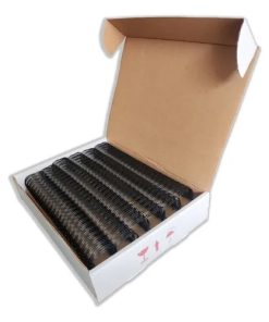 Wire-o 1.1/8 2x1 P/250fls Preto A4 - Cx C/ 25 Lassane