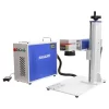 Máquina de Gravação Laser Metais Fiber Portátil 30w com Entrada Eixo Rotativo - Nagano