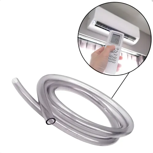 Mangueira Cristal Transparente Resistente 1/2 X 2mm 5 Metros