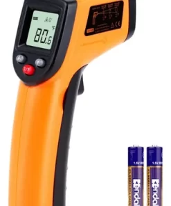 Termômetro Laser Infravermelho Digital Profissional Industrial Pistola Infravermelho Culinario Alta Precisão Automotiv