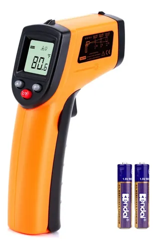 Termômetro Laser Infravermelho Digital Profissional Industrial Pistola Infravermelho Culinario Alta Precisão Automotiv