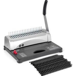 Encadernadora Perfuradora Manual A4 21 Furo Wireo 100un