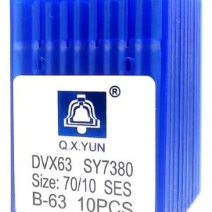 50 Agulhas Dvx63 Para Máquina Costura Galoneira Industrial.