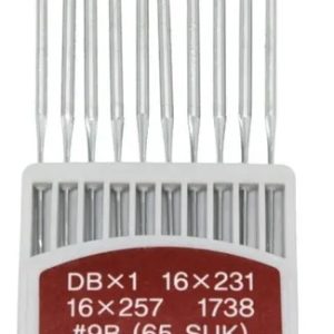 Agulha Reta Industrial Cabo Fino (orange Ponta Bola) - Db1