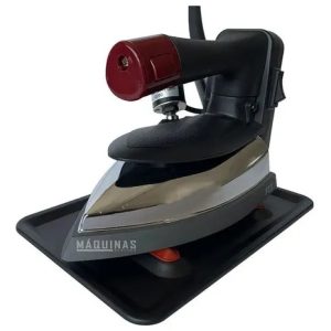 Ferro De Passar A Vapor Industrial Fox Reservatório De Água Cor Preto