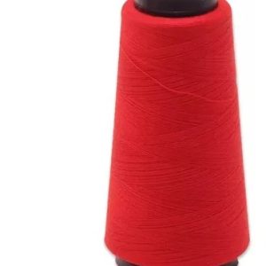 Linha Para Costura Reta Kron 120-1500mts Máquina De Costura Cor 210- Vermelho