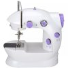 Mini máquina de costura reta CounterTech FH-SM202 portátil branca