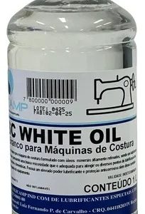 Óleo Branco Para Máquina De Costura Industrial E Doméstica Silicamp 1 L