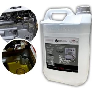 Óleo Branco Máquina De Costura Industrial E Doméstico 5 L