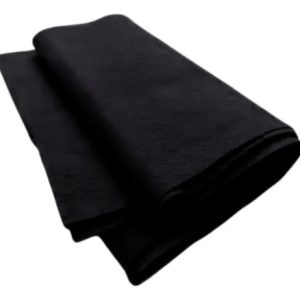 Feltro Liso Santa Fé 200x140cm Cores Linda Decoração Cor 34 Preto