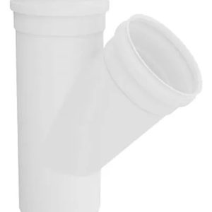 Junção Simples Esgoto 100 Mm = 4 Polegadas Pvc Branco