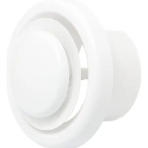 Regulador De Vazão De Ar Sicflux Para Duto De 125mm Rva-125