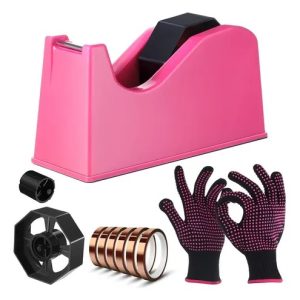 6 Fita Adesiva Sublimação Prato Caneca Sublimática Térmica Cor Rosa-chiclete