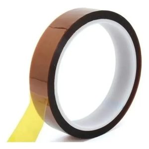 Kapton Fita Poliamida Sublimacao Termica Altas Temperaturas 10mm Cor Laranja claro