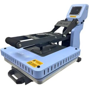 Prensa Elite Plana 38x38cm Gaveta Pistão Touch Livesub 220v Azul-aço