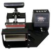 Prensa sublimadora manual Deko térmica cilíndrica preta