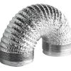 Duto Flexível Aluminizado 125mm P/ Exaustor Coifa - 5 Metros