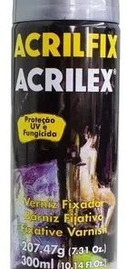 Verniz Spray Acrilfix Semibrilho Acrilex 300 Ml