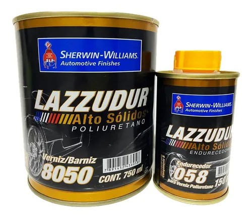 Verniz Automotivo Pu 8050 Alto Solidos Lazzuril - 900ml