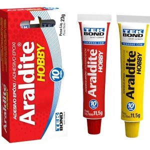 Adesivo Epoxi Tekbond Araldite 23g Para Múltiplas Superfícies