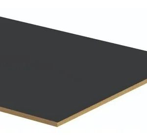 Chapa Mdf Preto 3mm Placa 60cm X 40cm 1 Face Preto