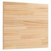 Painel Madeira Pinus Sem Nós 60x60 Chapa Recorte Placa 18mm