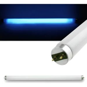 5 Lâmpada Tubular T8 Bl Uv-a 20w/60cm - Caça Inseto/ Carimbo Luz Uv-a / Azul