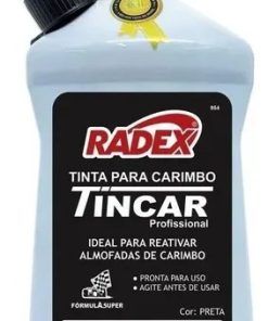 Tinta Para Carimbo 1 Litro Preto Radex