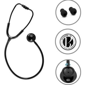 Estetoscópio Duplo Adulto Black Edition Efficace Es1230 Bic